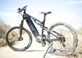 Kasen Electric Mountain Bike Mid - Driven 500w 48v 15ah Full Suspension Throttle and Pedal Assist