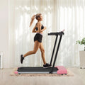 Ambifirner Portable Folding Treadmill, 3.0 HP Foldable Compact Treadmill for Home Office with 300 lb Capacity for Walking & Running