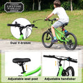 AVASTA 20'' Big Kids Mountain Bike for Age 6 7 8 9 10 11 12 Years Old Boys Girls Teen with Suspension Fork Front & Rear Dual Hand Brakes 6 Speeds Drivetrain, Cyan