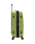 Rockland Luggage Melbourne 3 Piece Hardside Luggage Set, F160