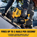 Dewalt 20V Max 15 Cordless Coil Roofing Nailer Kit