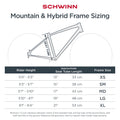 Schwinn Collegiate Adult Hybrid Bike, 8 Speeds, 700c Wheels, Women'S 19 in Frame, Medium, Large