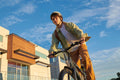 Concord 27.5" Step - Over Electric Commuter Bike, 36V, Gray, Fits Riders 5'1" - 6'1", Adult, Unisex