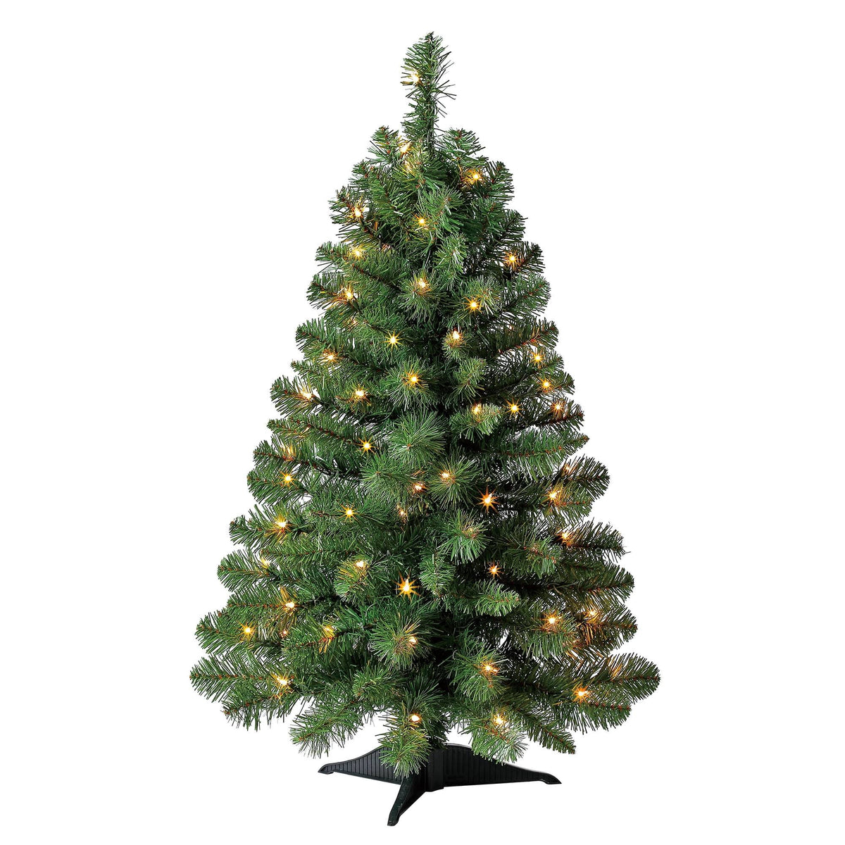 Holiday Time Pre-Lit Winston Pine Artificial Christmas Tree - 3 ft