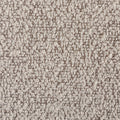 34" Wide Boucle Swivel Barrel Chair, No Assembly Round Upholstered Armchair Accent Chair Single Sofa Chair with Toss Pillow for Living Room and Bedroom, Taupe