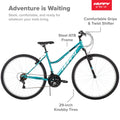 29 In. Rock Creek Women'S Mountain Bikes, Blue