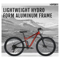 29" Hyper Explorer Dual Suspension Mountain Bike, Adults Age 13+, Red