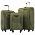 Softside Luggage Expandable 3 Piece Set Suitcase Upright Spinner Softshell Lightweight Luggage Travel Set