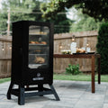 Masterbuilt 30 - Inch Digital Electric Smoker with Window and Legs