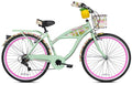 26" Pineapple Women'S Cruiser Bike, Green