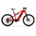 Kasen Electric Mountain Bike Mid - Driven 500w 48v 15ah Full Suspension Throttle and Pedal Assist