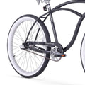 Firmstrong Urban Man 3 - Speed Men'S 26 in Beach Cruiser Riding Bike, Black