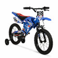 16" Hyper Bicycles Nitro Circus Motobike, Blue, Unisex, Child, Kids Age 4 - 8 Years