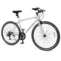 26" Mountain Bike 6-Speed Drivetrain Cycling Bicycle with Dual C-Brakes, Adjustable Seat & All-Terrain Tires, MTB City Bike for Men Women Teens