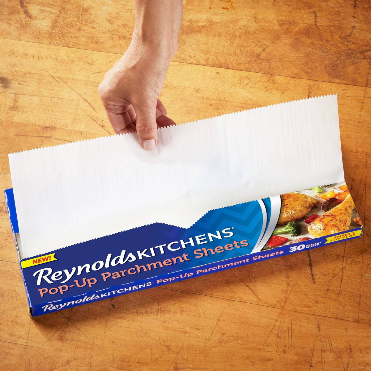 Reynolds Kitchens Parchment Sheets, Pop-Up, Pre-Cut - 30 sheets