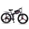 Electric Folding Mountain Bike 26 in 21 Speed Long Endurance Power - Assisted Bicycle Electric City Bike